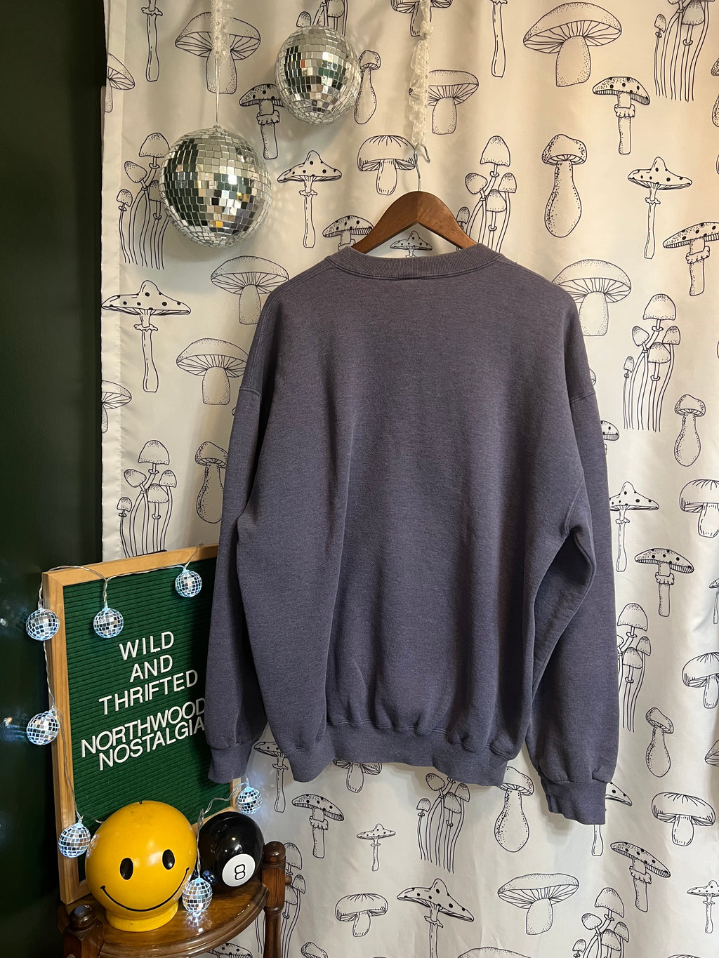 The Camp Dog : One of One Upcycled Vintage Russell Athletic Crewneck