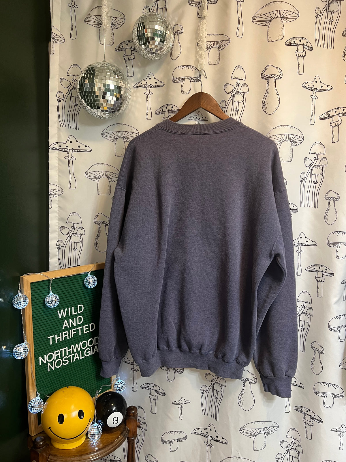 The Camp Dog : One of One Upcycled Vintage Russell Athletic Crewneck