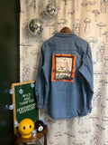 The Flyway :  One of One Upcycled Dickies Denim Shirt
