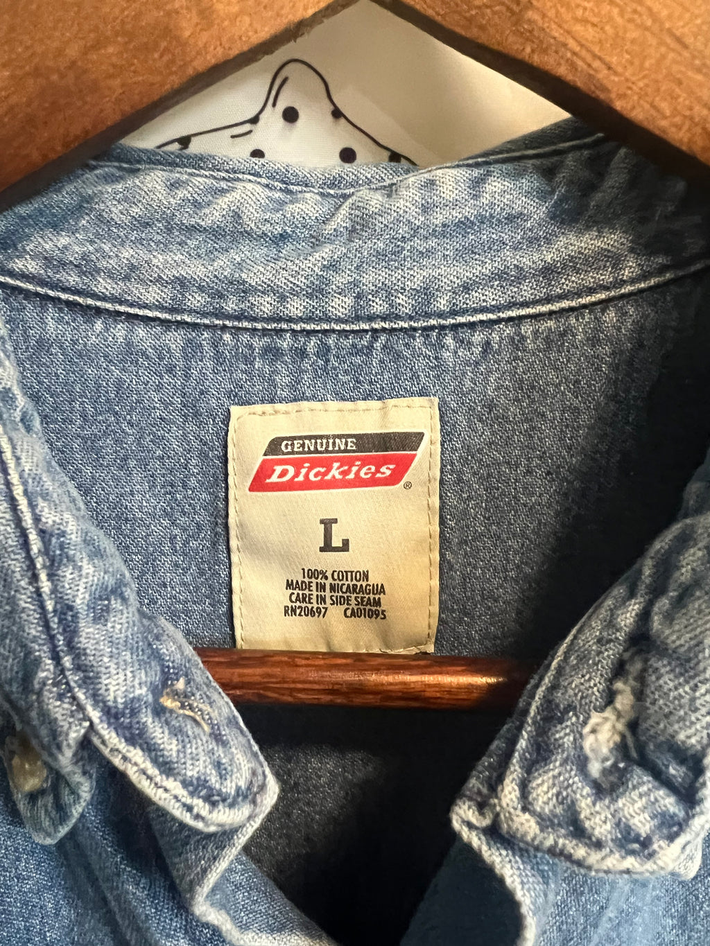 The Flyway :  One of One Upcycled Dickies Denim Shirt