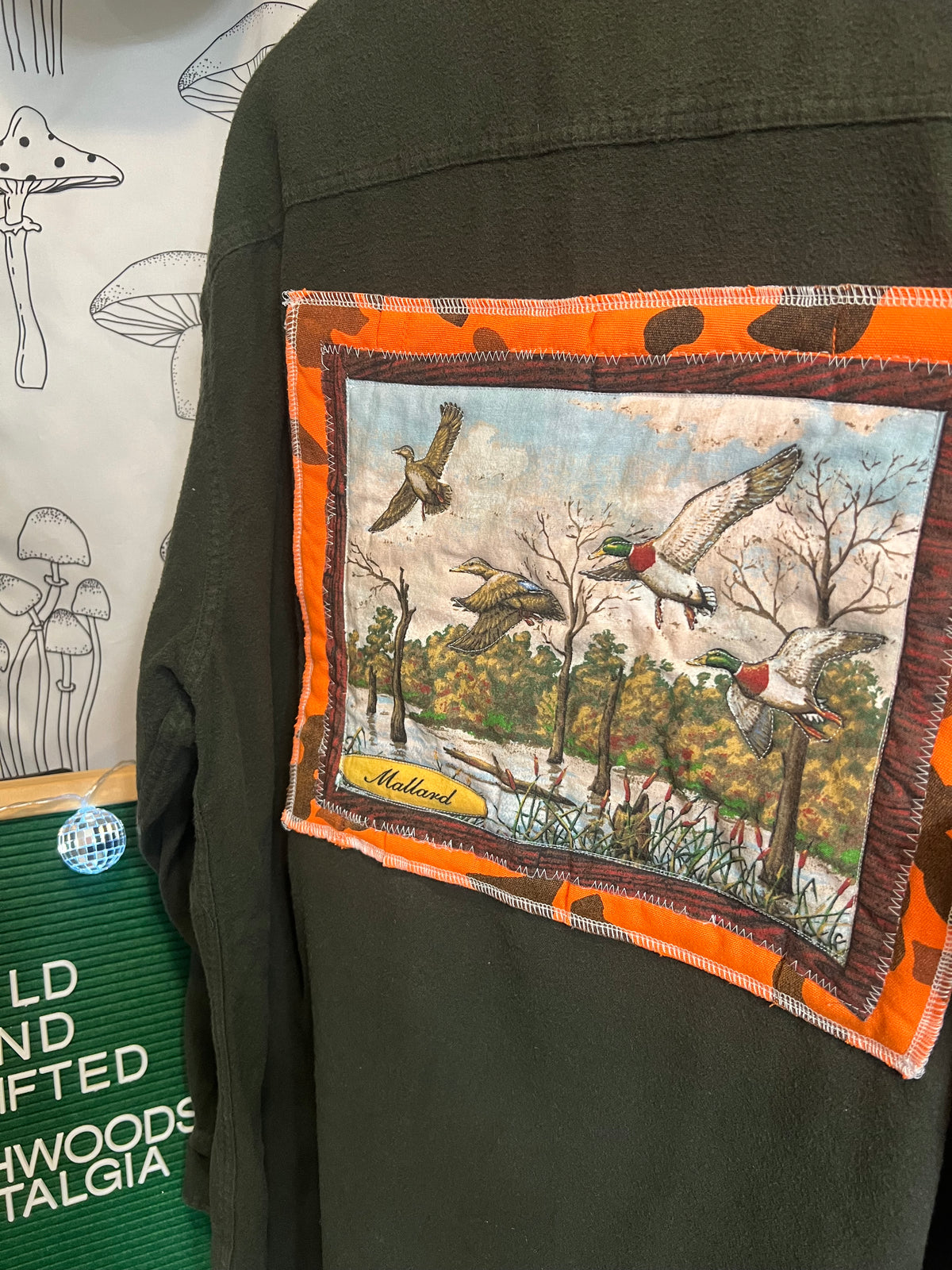 The Mallard Run : One of One Upcycled St. John’s Bay Overshirt