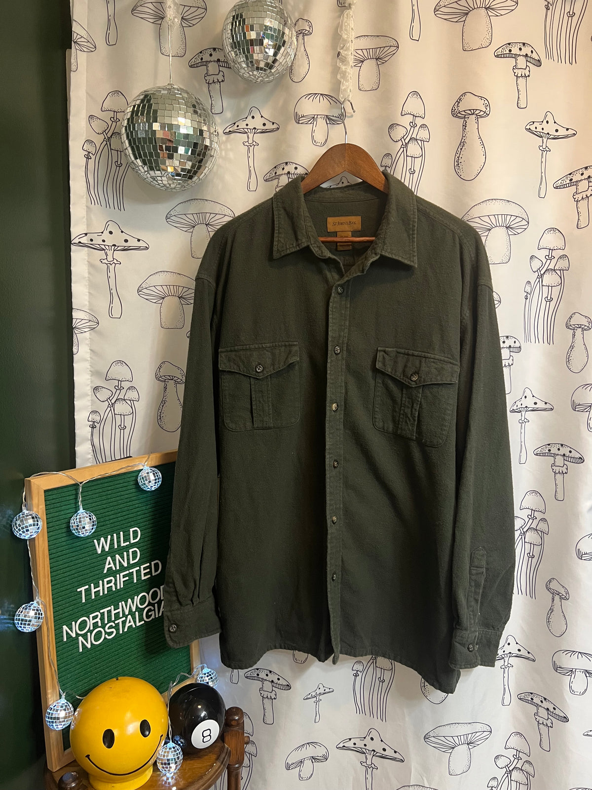 The Mallard Run : One of One Upcycled St. John’s Bay Overshirt