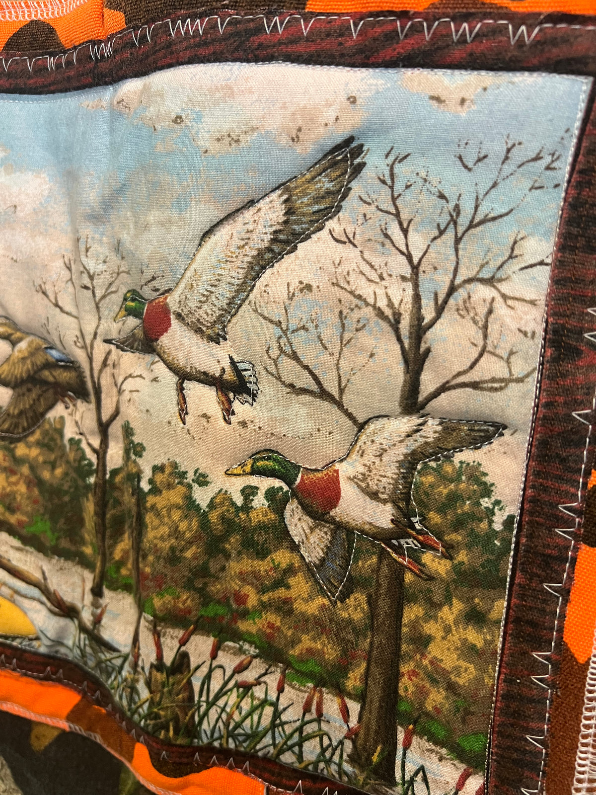 The Backwoods Mallard : One of One Upcycled Vintage Mossy Oak Overshirt