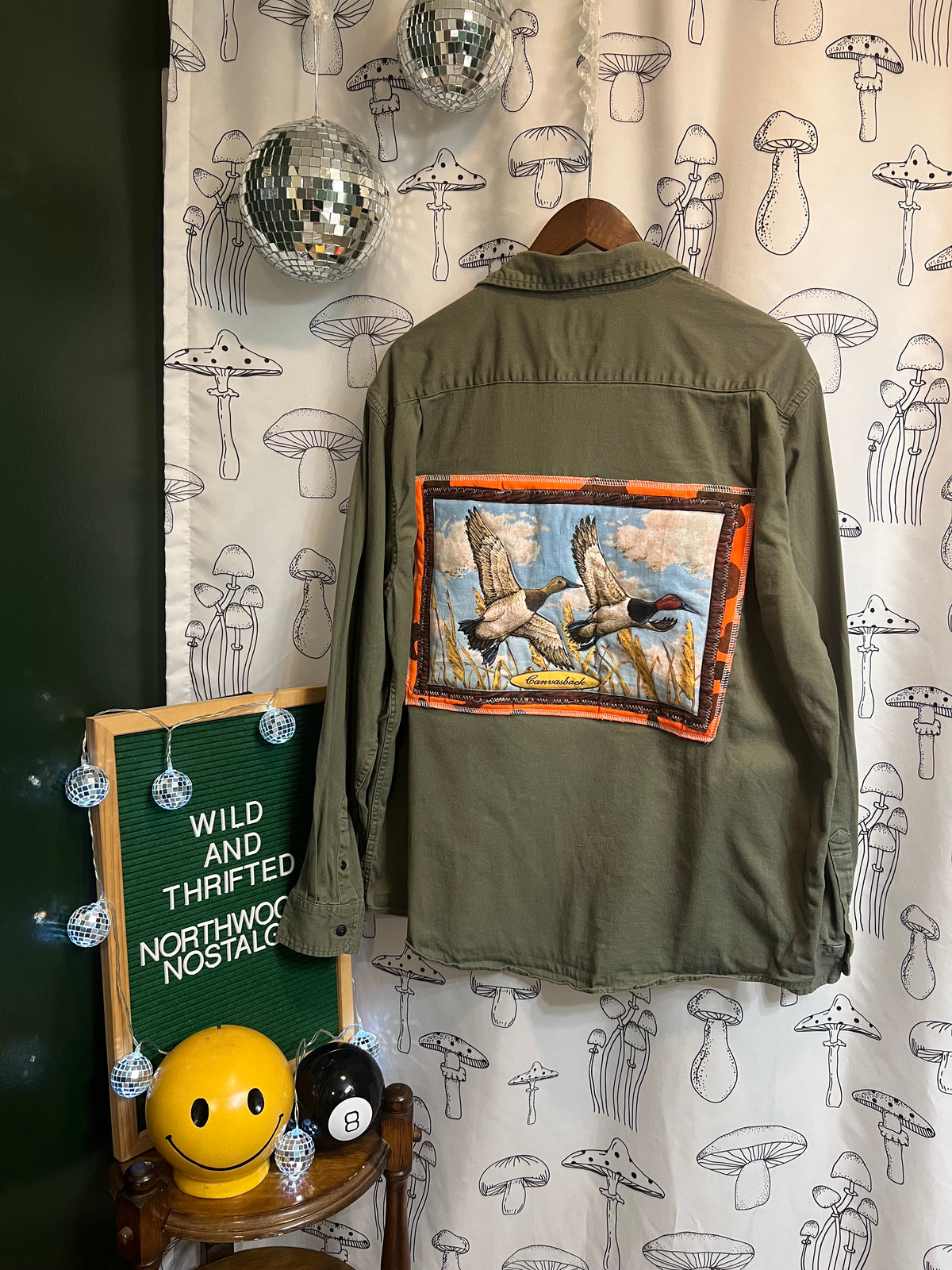 Gone Hunting : One of One Upcycled Wrangler Overshirt