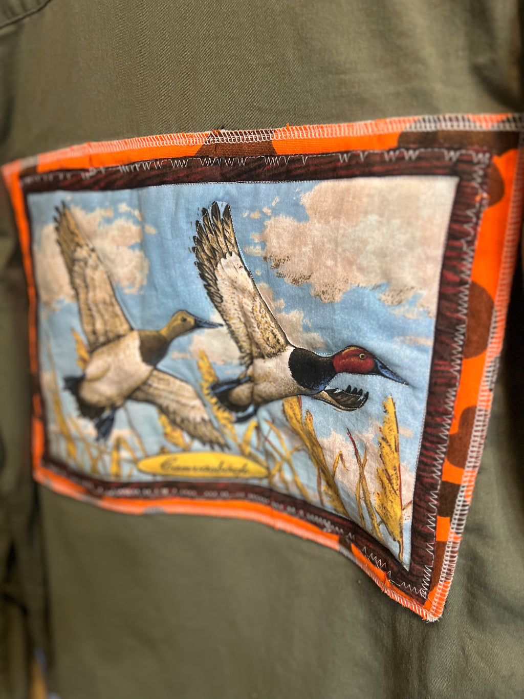 Gone Hunting : One of One Upcycled Wrangler Overshirt