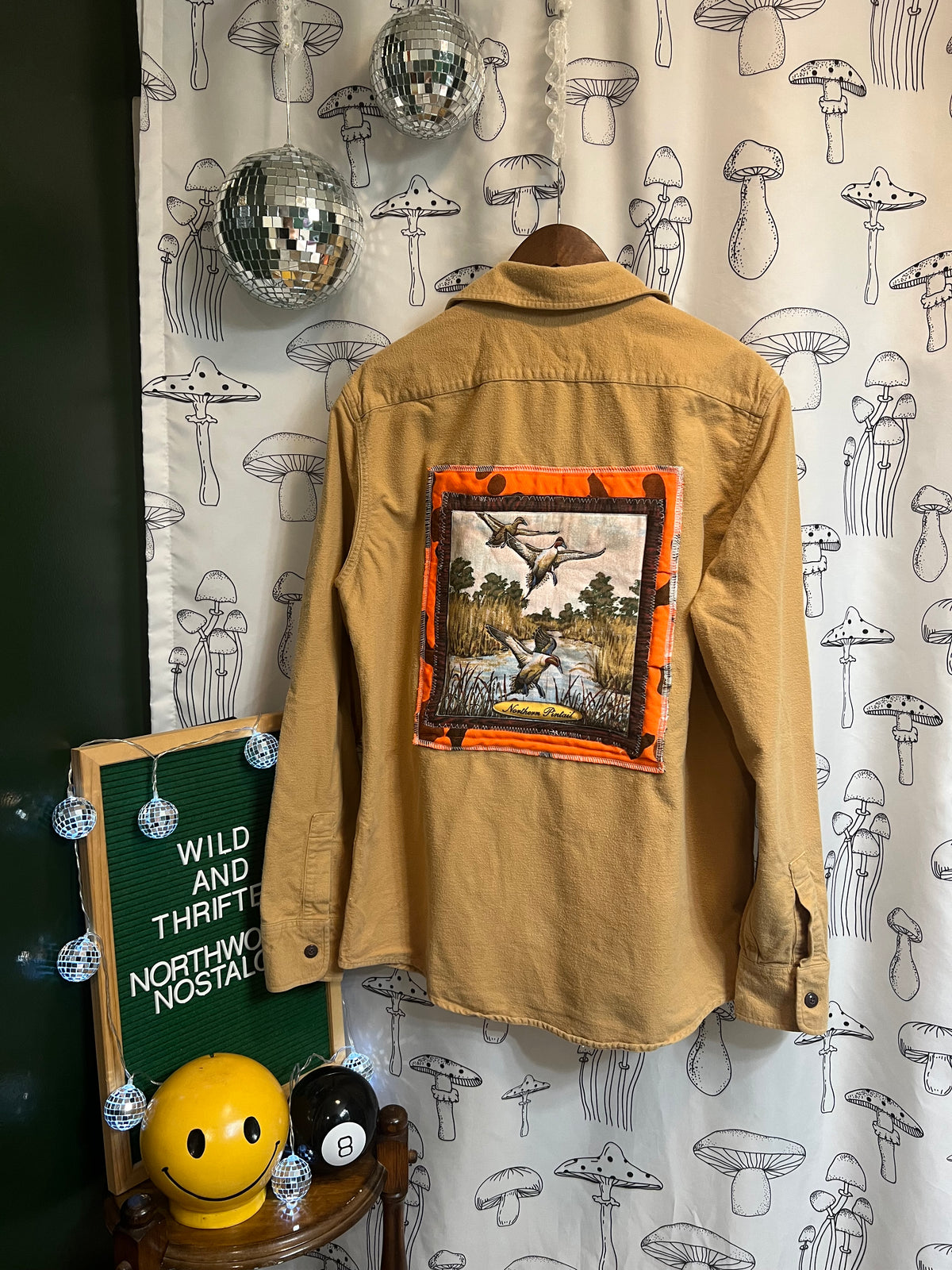 Northern Flight : One of One Upcycled L.L.Bean Overshirt