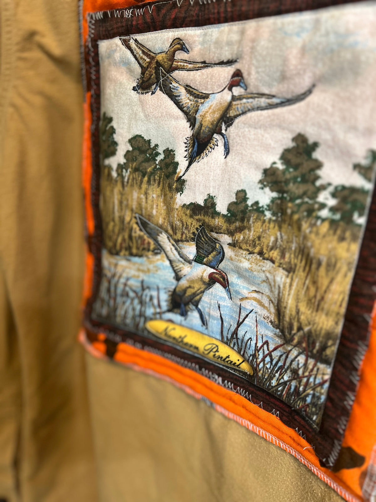 Northern Flight : One of One Upcycled L.L.Bean Overshirt