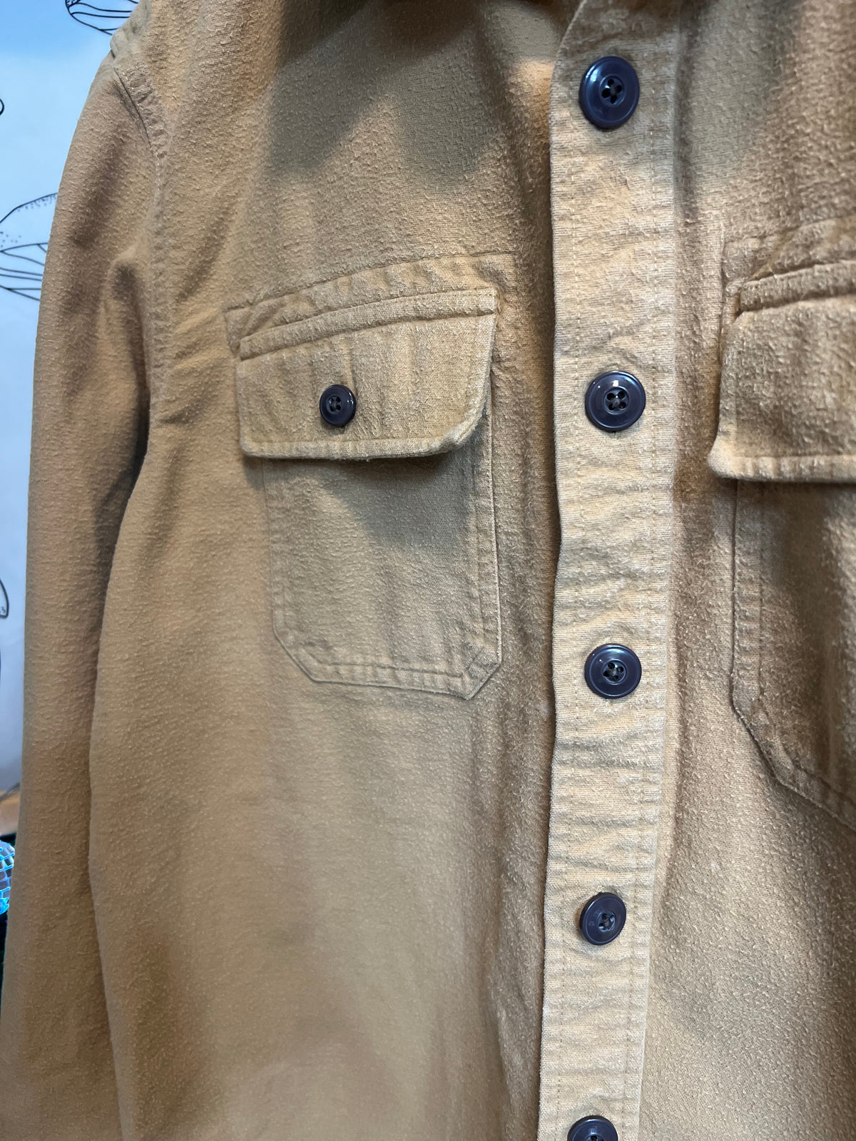 Northern Flight : One of One Upcycled L.L.Bean Overshirt