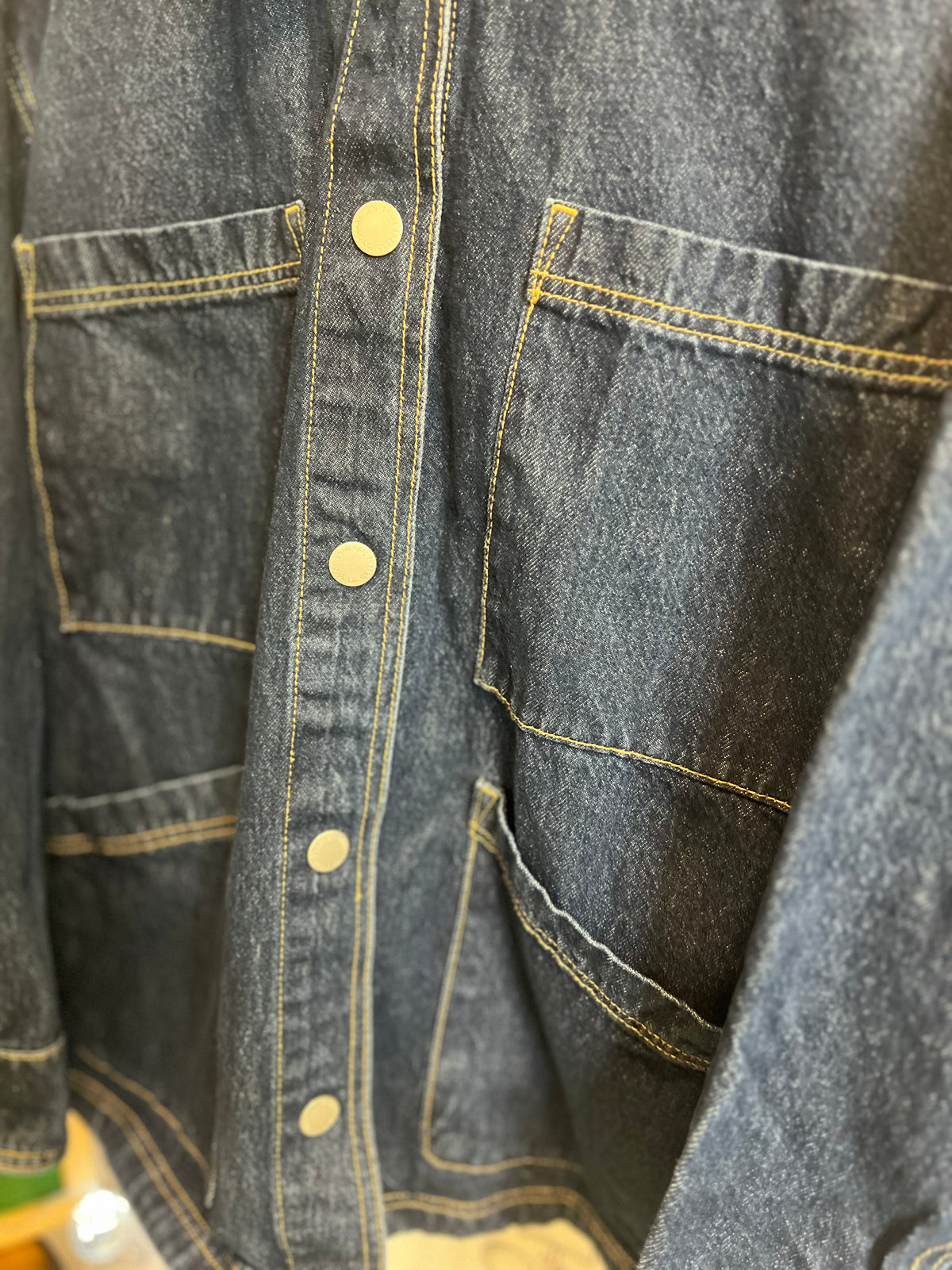 Marsh Flight : One of One Upcycled Denim Jacket