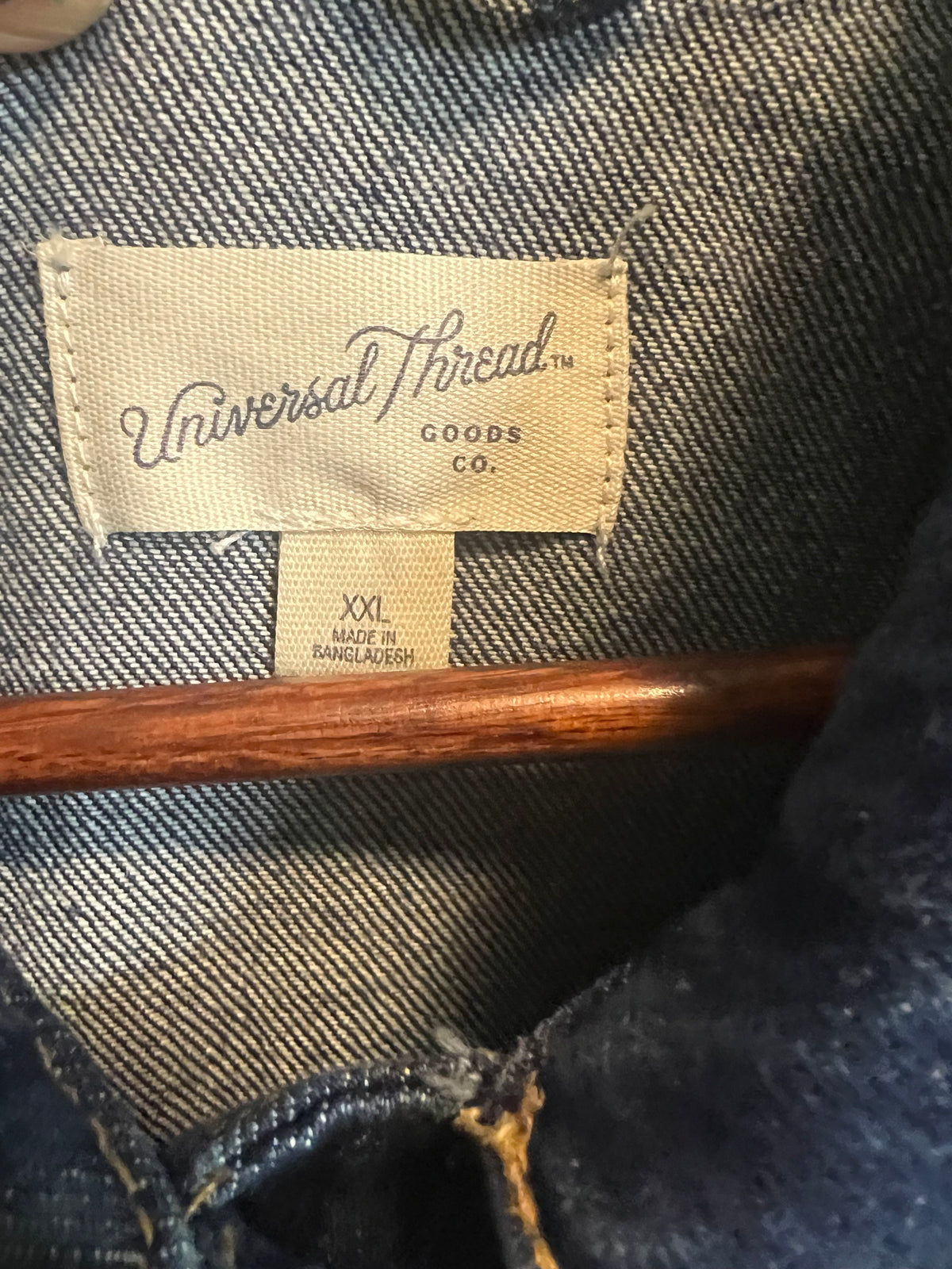 Marsh Flight : One of One Upcycled Denim Jacket
