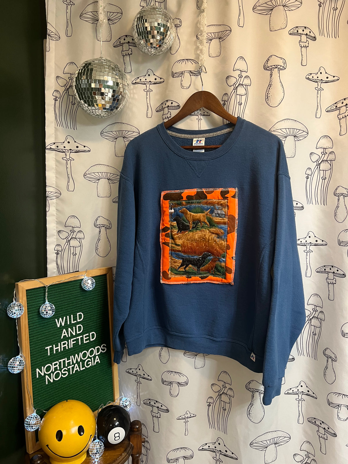 Opening Day :  One of One Upcycled Russell Athletic Crewneck