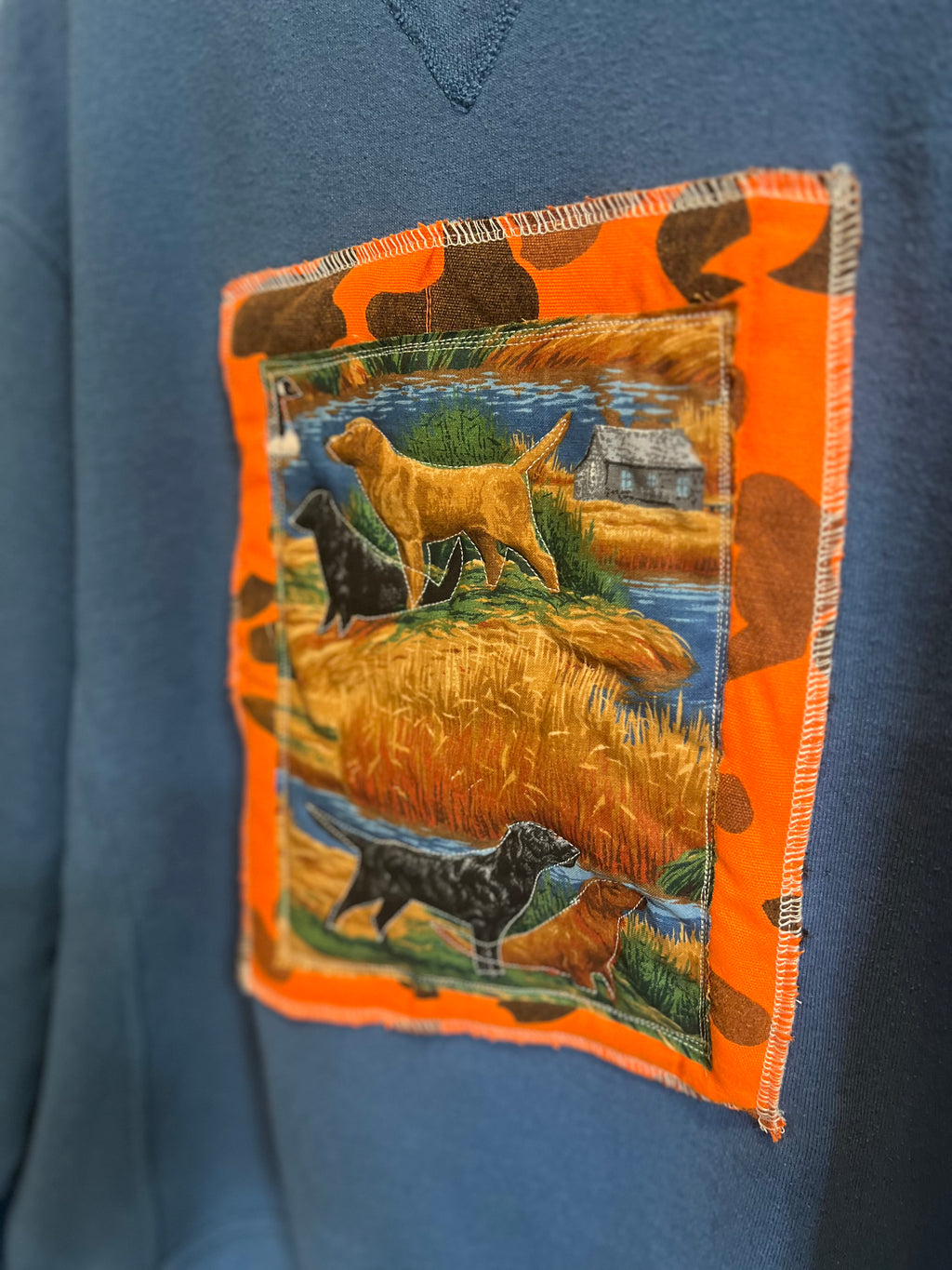 Opening Day :  One of One Upcycled Russell Athletic Crewneck