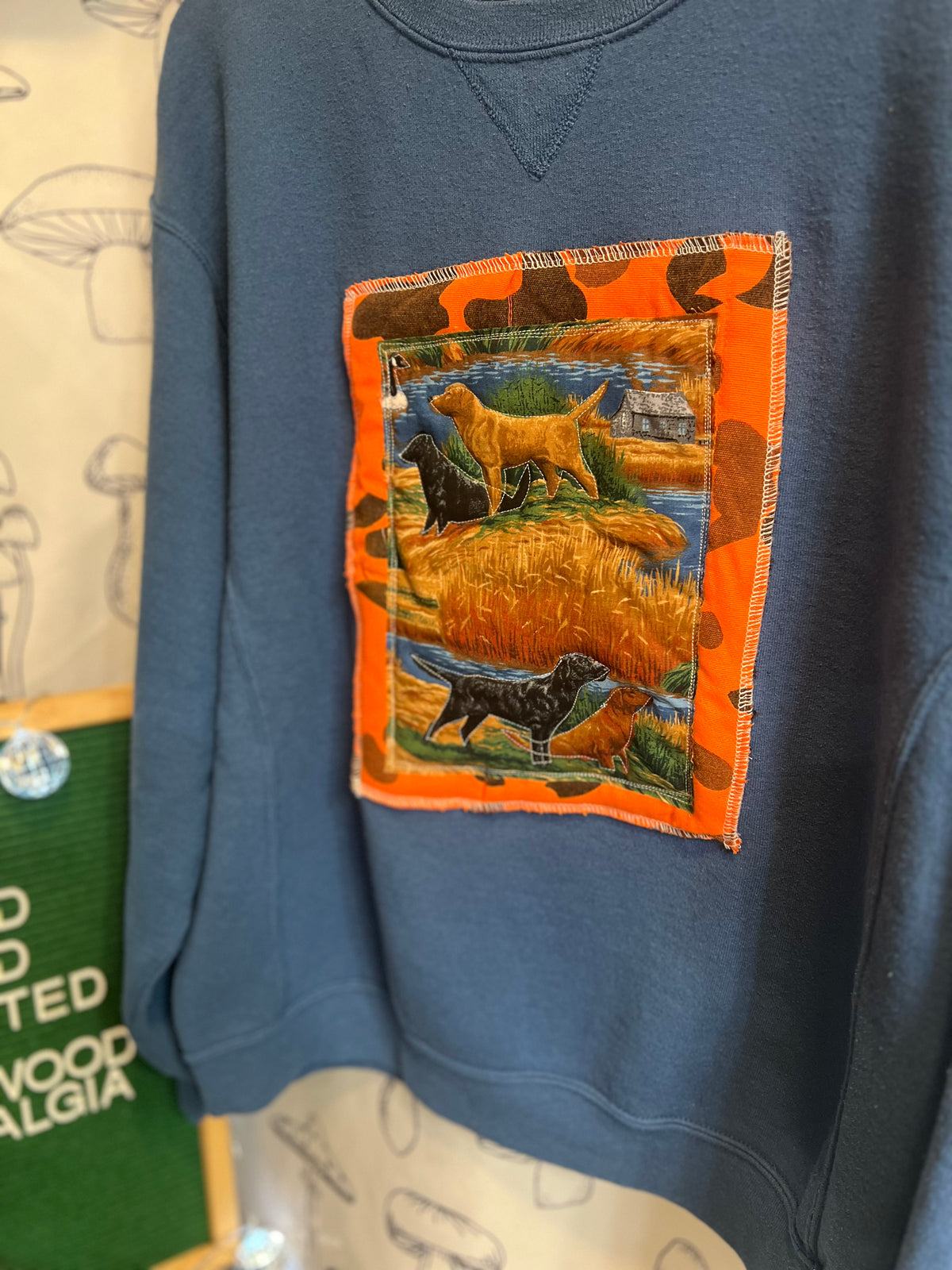 Opening Day :  One of One Upcycled Russell Athletic Crewneck