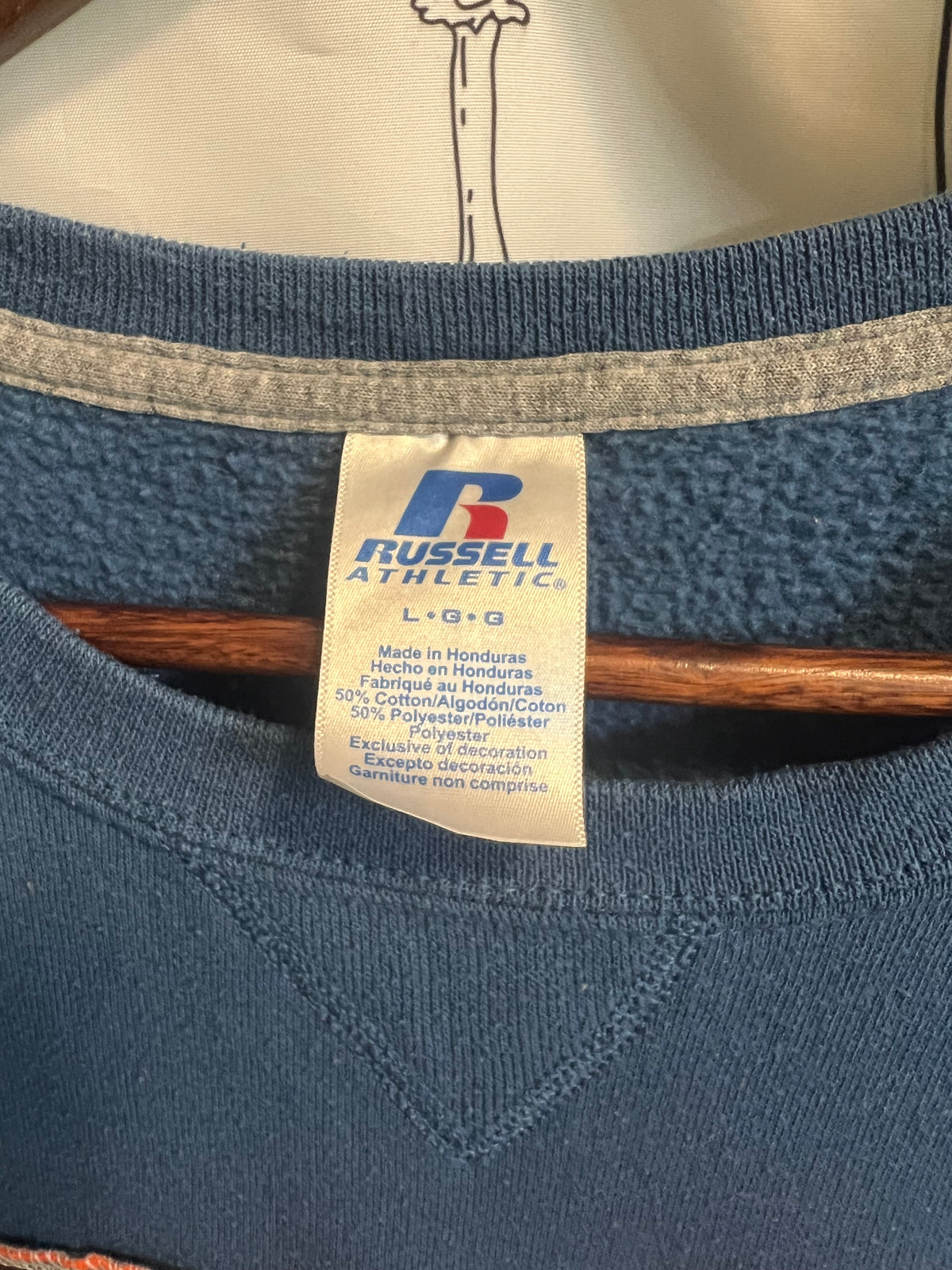 Opening Day :  One of One Upcycled Russell Athletic Crewneck