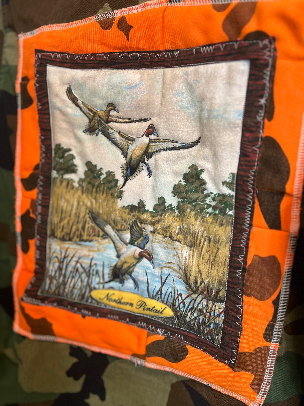 Northern Flight : One of One Upcycled Vintage Camo Military Jacket