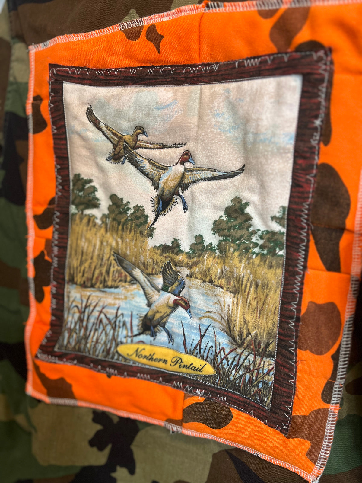 Northern Flight : One of One Upcycled Vintage Camo Military Jacket