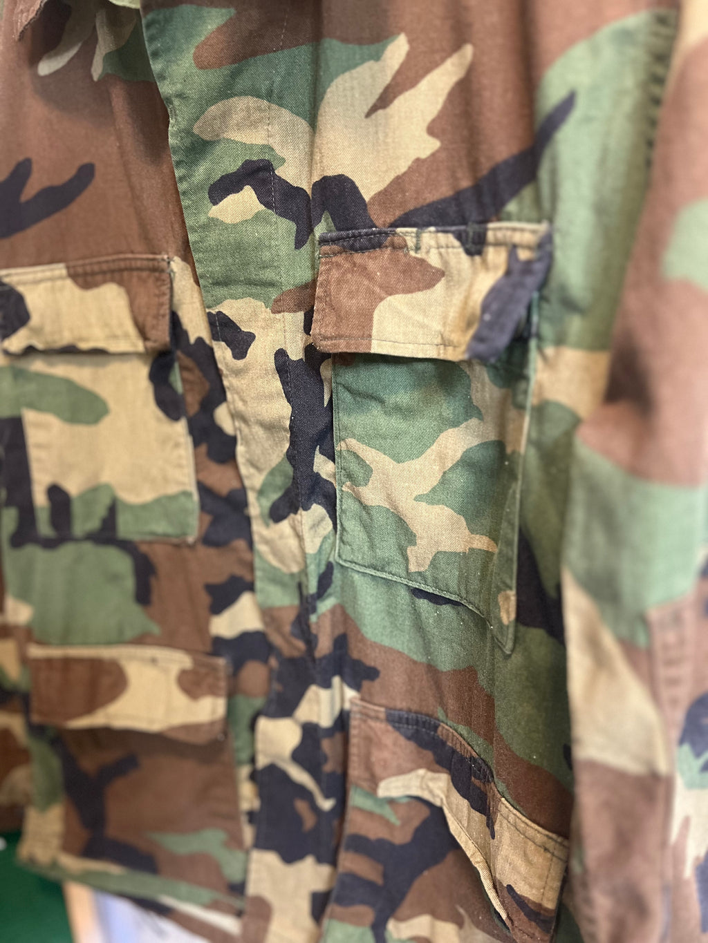 Northern Flight : One of One Upcycled Vintage Camo Military Jacket