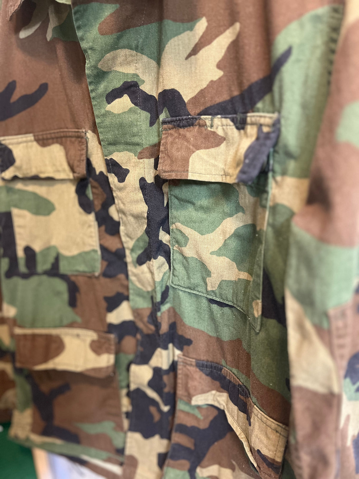 Northern Flight : One of One Upcycled Vintage Camo Military Jacket