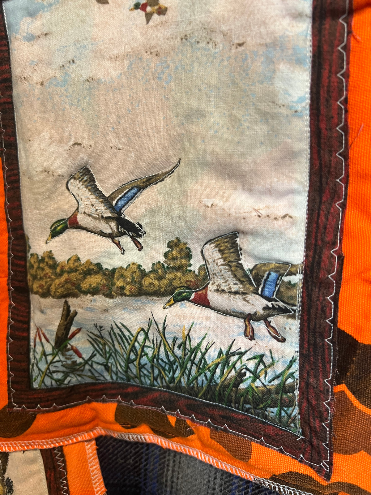 The Duck Blind : One of One Upcycled Vintage St. John’s Bay Plaid